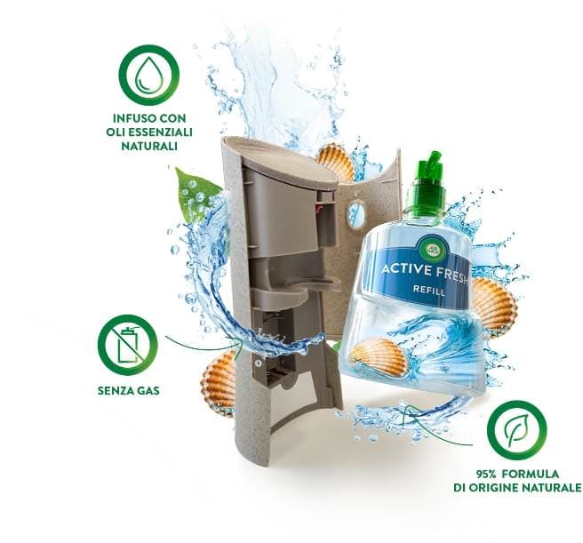 Air Wick Diffusore Oli Essenziali Base + Ricarica