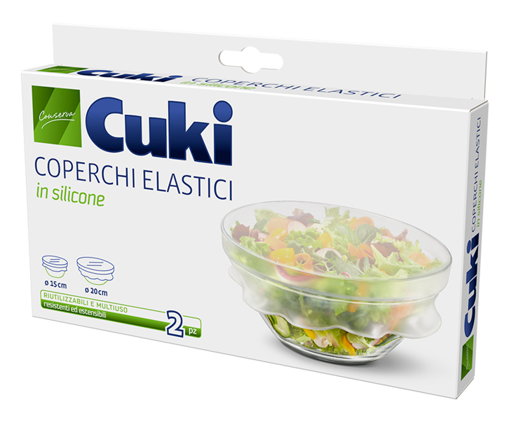 Cuki Vaschetta Microonde 2/3 Porzioni x 3 Rc63