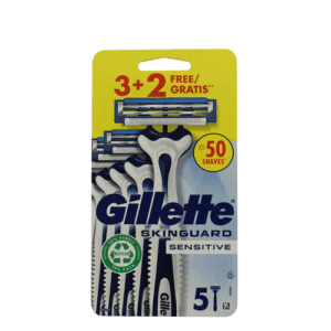 Gillette Skinguard Rasoio Usa e Getta 3+2