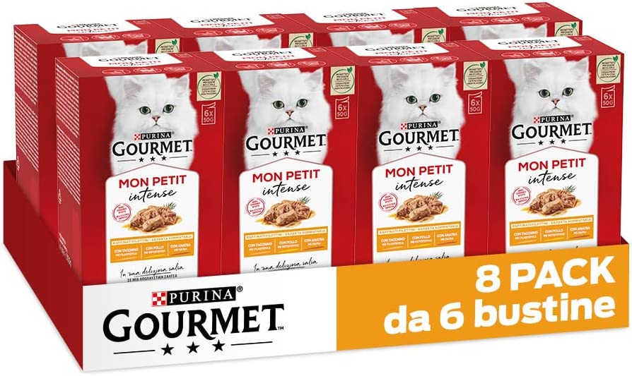 Gourmet Mon Petit Anatra Pollo Tacchino 6 x 50 g