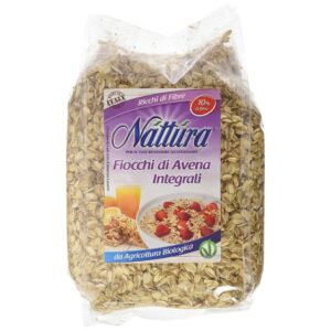 Nattura Fiocchi d'Avena Bio Integrali 500 g