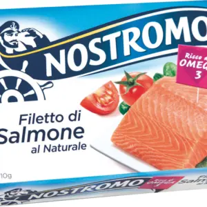 Nostromo Filetti di Salmone Naturale 110/77 g