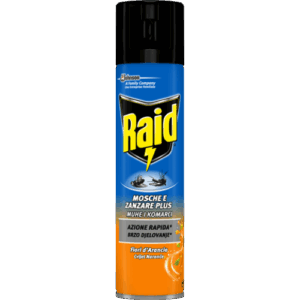 Raid Insetticida Mosche Zanzare 400 ml