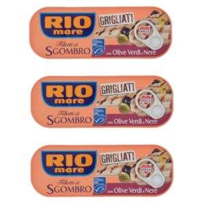 Riomare Filetti di Sgombro Grigliati Olive 120 g