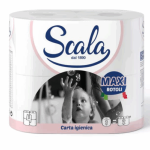 Scala Carta Igienica 4 Maxi Rotoli