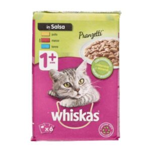 Whiskas Pranzetti Mare e Monti 6 x 50 g