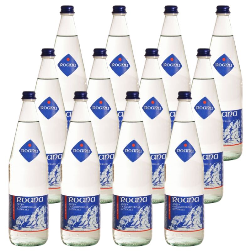 Acqua Roana Leggermente Frizzante 1 L x 12 vetro a rendere